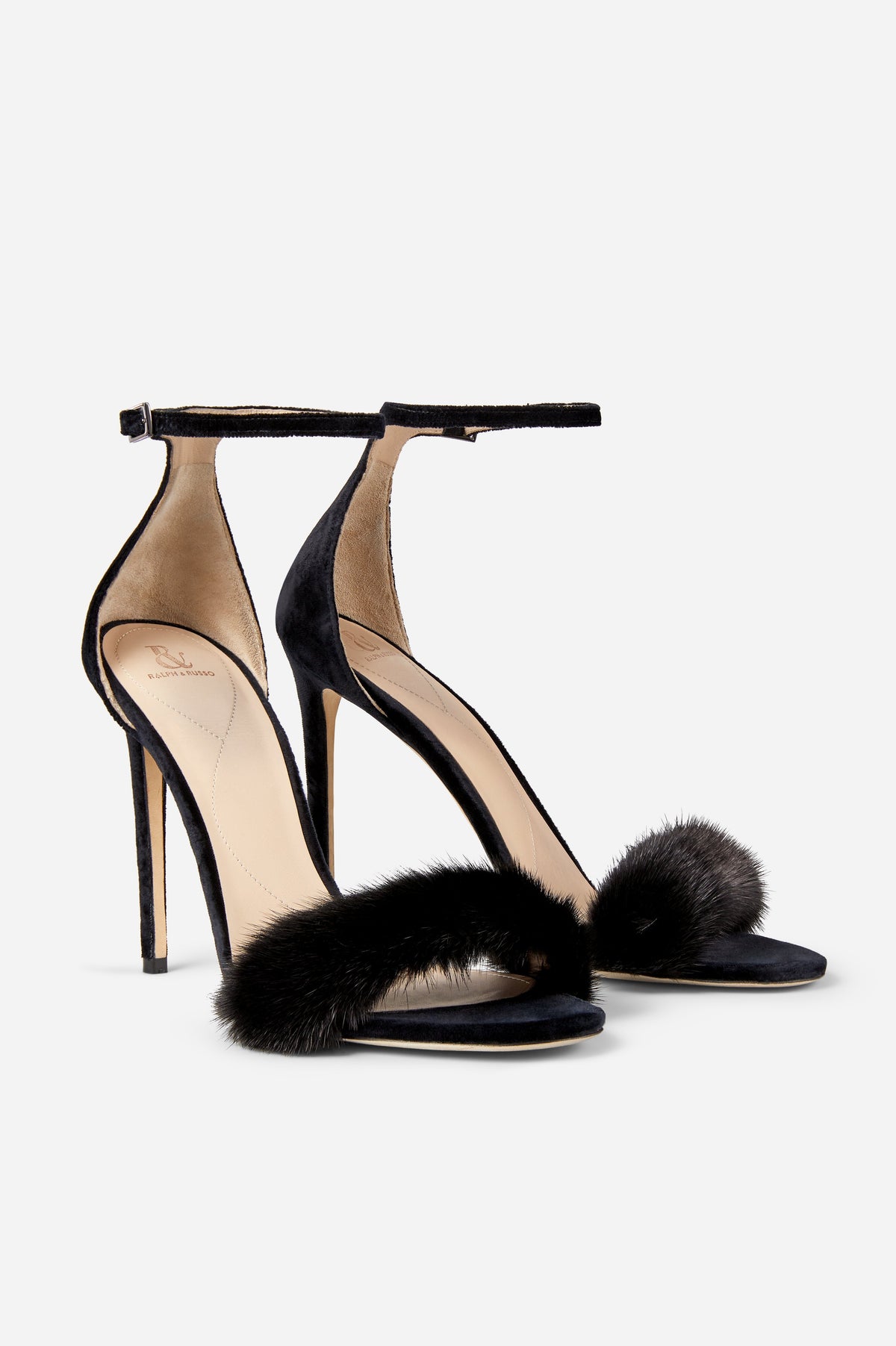 Mink Slide, Shoes, Ralph & Russo