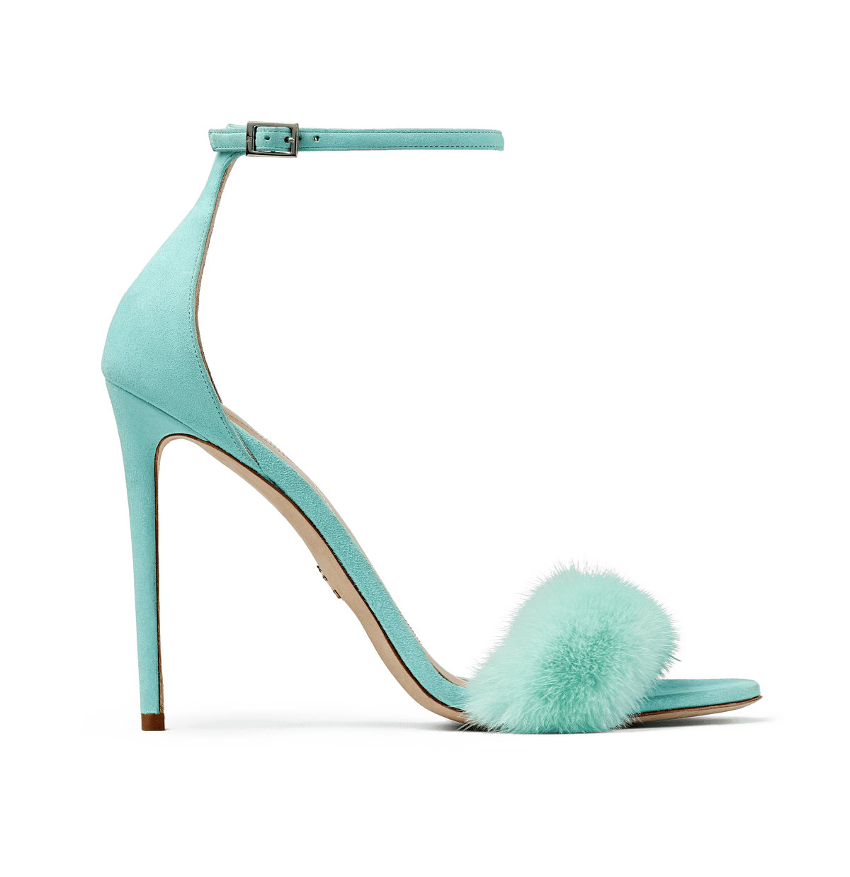 Oceana Mink and Suede Sandals